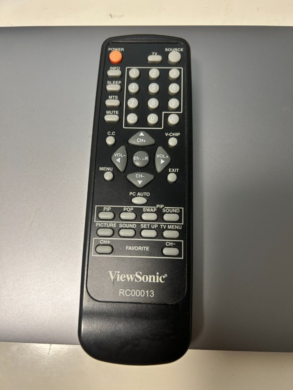 OEM RC00013 Replace Remote Control for Viewsonic HD LCD TV N2750W